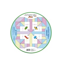 运动伙伴 MOTION PARTNER 两用跳棋 HB6615 280*210mm (蓝色)