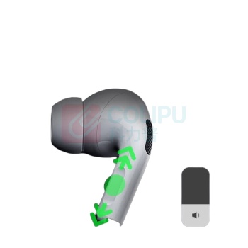 领臣 LINGCHEN 六代主动降噪蓝牙耳机 AirPlus 2 160g (白色) 100个/箱