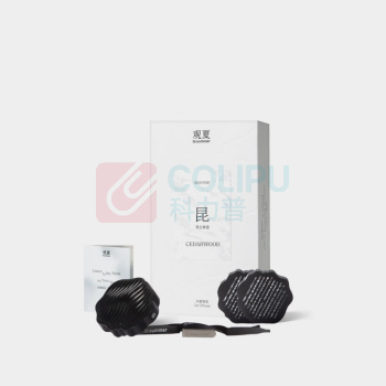 观夏 祥云车载香氛 昆仑煮雪 扩香器*1+补充包*2+丝带*1+替换工具*1+卡片*1
