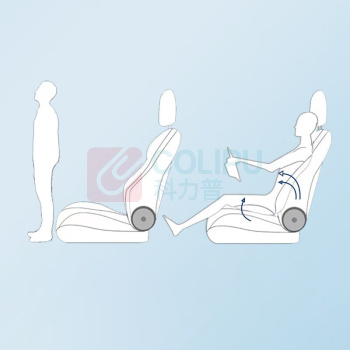 容泰 汽车风扇坐垫 摩卡棕分体款 RT-FS55 52cm*122cm 