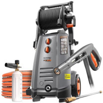 亿力 YILI 高压洗车机 YLQ7580G-180B-zh 额定电压:220V AC 额定功率:3000W 额定压力:180bar 流量:9L/min
