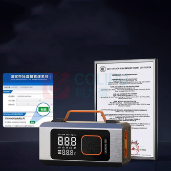 领臣 LINGCHEN 汽车应急启动+充气+鼓风+抽气一体机 LC-DY50 170*84*48mm 820g (灰色) 20个/箱