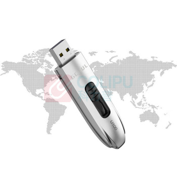 杰储 GCHUL 超高速固态闪存U盘 U100 深空系列 512GB (银色) USB3.2 单次5个起订