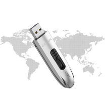 杰储 GCHUL 超高速固态闪存U盘 U100 深空系列 512GB (银色) USB3.2 单次5个起订