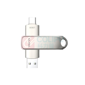 杰储 GCHUL 高速U盘 U130 暮光系列 128GB (银色) USB3.1 单次5个起订