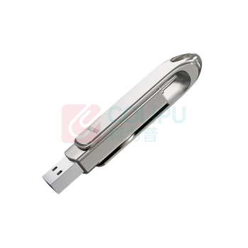 杰储 GCHUL 高速U盘 U130 暮光系列 128GB (银色) USB3.1 单次5个起订