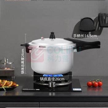 双喜 家用直型压力锅防爆 高压锅燃气电磁炉通用铝 26CM/8.5L