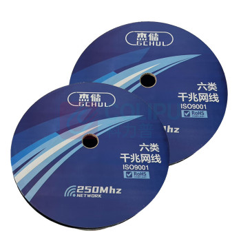 杰储 GCHUL 六类4对非屏蔽双护套室外网线 SWWX100 (黑色) 305m/箱 5箱起订
