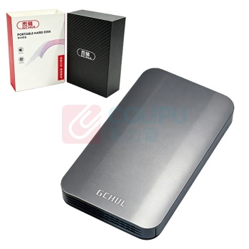 杰储 GCHUL 移动硬盘 JYYT1000 2T (磨砂黑色) USB3.0 2.5英寸