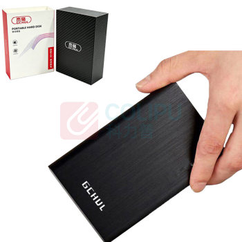 杰储 GCHUL 移动硬盘 JYYT1100 1T (磨砂黑色) USB3.0 2.5英寸