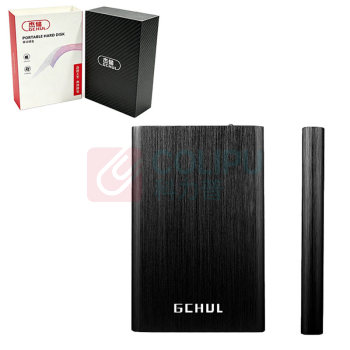 杰储 GCHUL 移动硬盘 JYYT1100 1T (磨砂黑色) USB3.0 2.5英寸