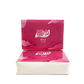 植巾 PLANTJIN 寒雨系列擦手纸 C120 单层 225*230mm 200抽/包 20包/箱 偏远地区运费另议