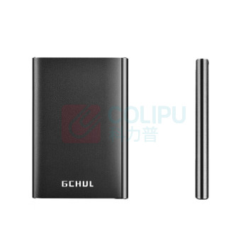 杰储 GCHUL 移动硬盘 T1000 1T 2.5英寸 Type-c3.1 (黑色) 偏远地区运费另议