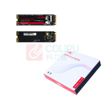杰储 GCHUL 固态硬盘 M2000 512G M.2接口(PCIe4.0) (黑色) 偏远地区运费另议
