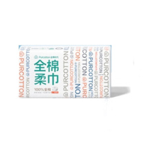 全棉时代 PURCOTTON 纯棉洗脸巾 PPJ22700068 200mmx200mm.80片/盒