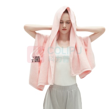 最生活 国民毛浴三件套 A-1180+A-1181 毛巾(34*72cm 100g)*2+浴巾(70*140cm 440g)*1 (灰浴巾+米灰毛巾)