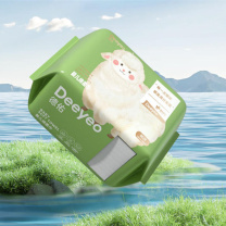 德佑 DEEYEO 绵柔巾 一次性洗脸巾 加厚咩咩巾 80抽