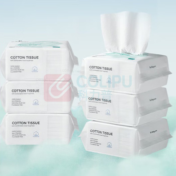 全棉时代 PURCOTTON 棉柔巾 BC2004084 200*120mm 100抽/包 6包/提