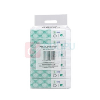 全棉时代 PURCOTTON 棉柔巾 PPJ25700027 M码,60片6连包