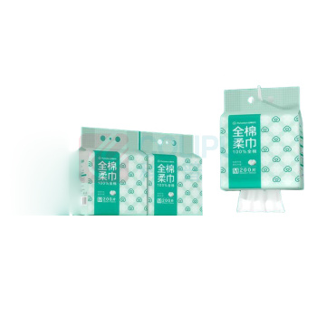 全棉时代 PURCOTTON 悬挂款棉柔巾 M码 200片*3包/箱