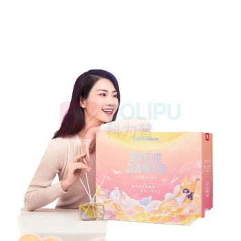 彩虹 CH 全线路安全保护双控双温电热毯(双人印花)定时除螨 1.8*1.5米