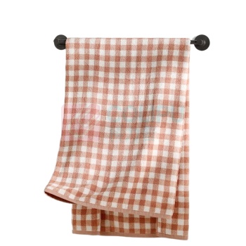 无印良品 纯棉A类洗澡巾 方杨浴巾-棕色 390g