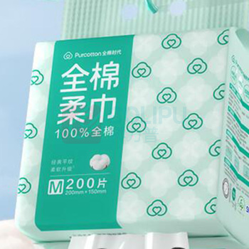 全棉时代 PURCOTTON 悬挂款棉柔巾 M码 200片/包