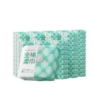 全棉时代 PURCOTTON 棉柔巾 PPJ25700019 L码 20片/包 120包/箱