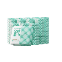 全棉时代 PURCOTTON 棉柔巾 PPJ25700019 L码 20片/包 120包/箱