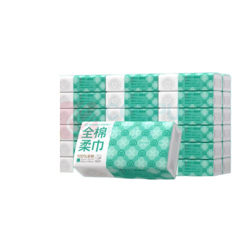 全棉时代 PURCOTTON 棉柔巾 PPJ25700024 L码100片/包 36包/箱
