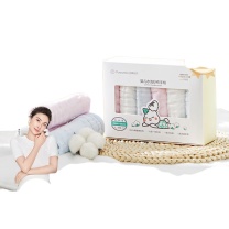 全棉时代 PURCOTTON 六层水洗纱布手帕 25cmx25cm 6条装