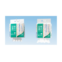全棉时代 PURCOTTON 悬挂式全棉柔巾 PPJ23700052 45gsm,20*20cm 270片/包