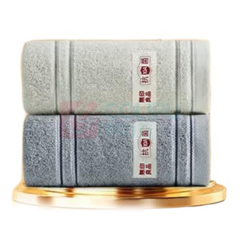 无印良品 蜂巢全棉毛巾(双条装) MJ-zu0656