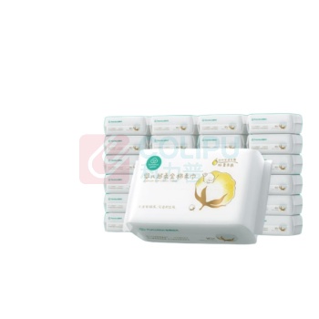 全棉时代 PURCOTTON 纯棉超柔洗脸巾 80抽*24包 【15x20cm 超柔经典款】