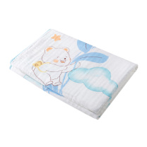 全棉时代 PURCOTTON 2025春抗菌防螨*水洗纱布浴巾 115cm×115cm(拉伸尺寸) 予馨园