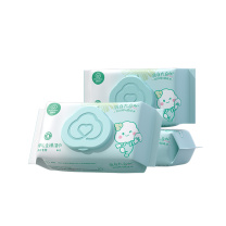 全棉时代 PURCOTTON 婴儿棉湿巾60g,188mm×150mm,80片/包,3包/袋 PPB24700016