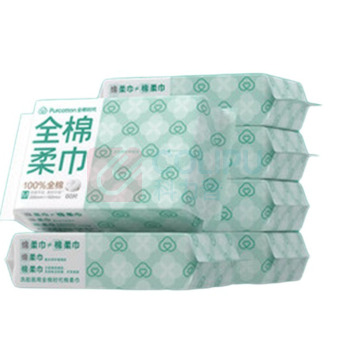 全棉时代 PURCOTTON 棉柔巾 洗脸巾 60片*6包