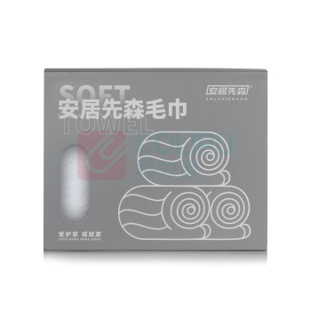 安居先森 五星级酒店品质新疆长绒棉奥斯汀毛巾 an2402073 尺寸:34*76cm材质:全棉 克重:105g (贵族白)