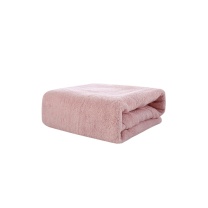 全棉时代 PURCOTTON 夏双面毛圈浴巾 PTY232054GD00070 70*140cm1条装 (轻时光粉)