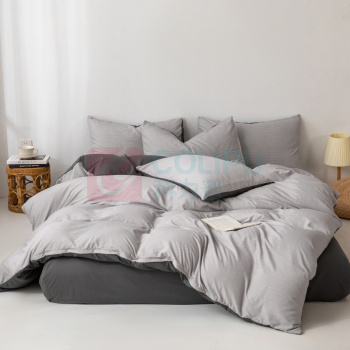 无印良品 亲肤水洗棉四件套-青春日记 MUJI-TJ23-69