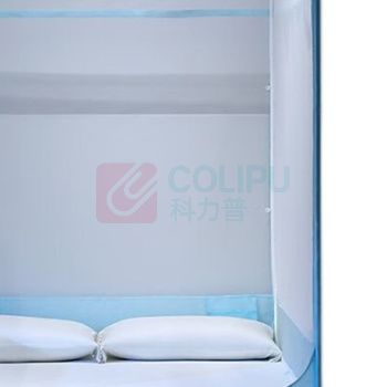 水星家纺 夏日罗勒坐床式蒙古包 蚊帐 150cm*200cm (蓝)