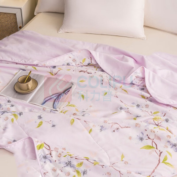 多喜爱 DOHIA.COM 磨绒夏被 116011337900450 152*218cm (白色) 素曦