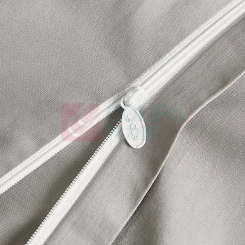 罗莱 LUOLAI 蒂亚60S全棉贡缎四件套 200*230cm (灰色)