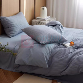 无印良品 全棉水洗棉床上四件套 TM-WYTJ-227 200mm*230mm