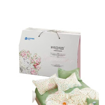 金丝莉 KINTHERI 米菲尔全棉四件套 陌上花开 被套200*230cm床单230*250cm枕套48*74cm*2 全棉/盒 起订量:50