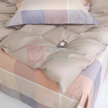 金丝莉 KINTHERI 四件套 JT-L717 被套200x230cm 床单230x250cm 枕套48x74cmx2 (时尚元素)