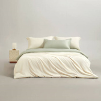无印良品 四件套 极物 (米绿)