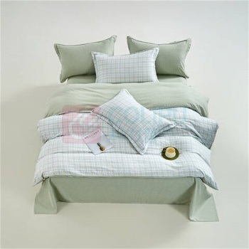 无印良品 四件套 MJ-T2024-0297 200*230cm (海沫绿)