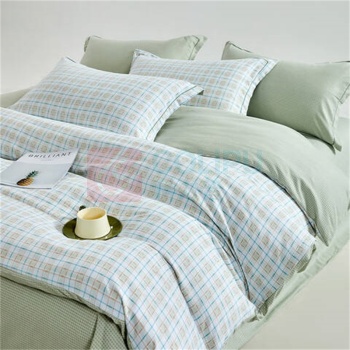 无印良品 四件套 MJ-T2024-0297 200*230cm (海沫绿)