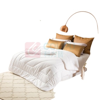 罗莱 LUOLAI 臻绒防螨抗菌澳洲羊毛被 200*230cm (白色) 袋装 100%聚酯纤维(防螨)